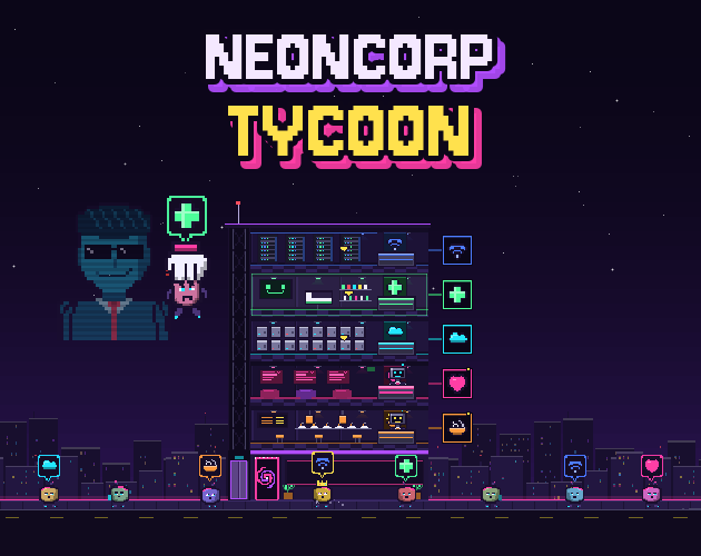 NeonCorp Tycoon