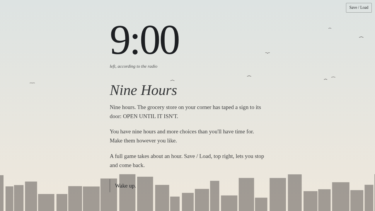 Nine Hours