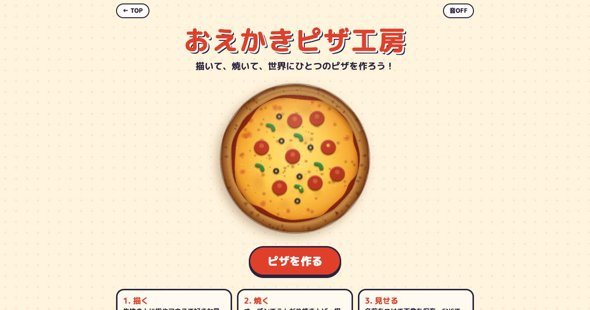 Doodle Pizza Workshop