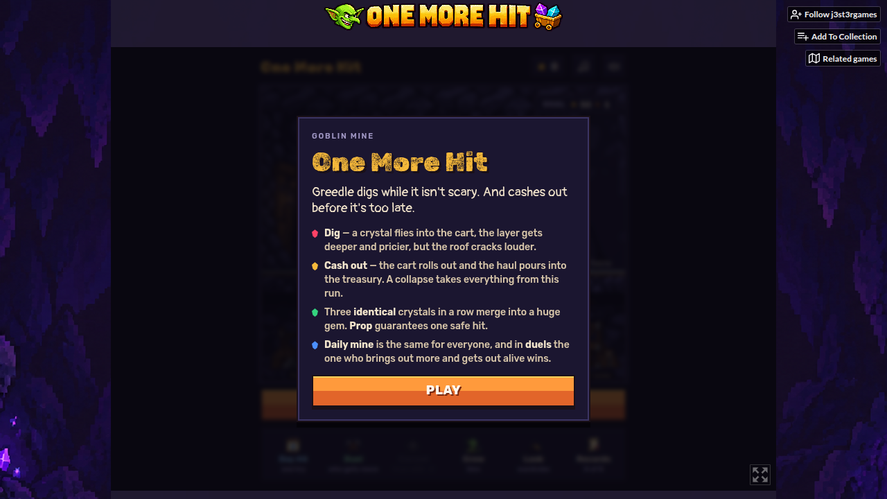 One More Hit