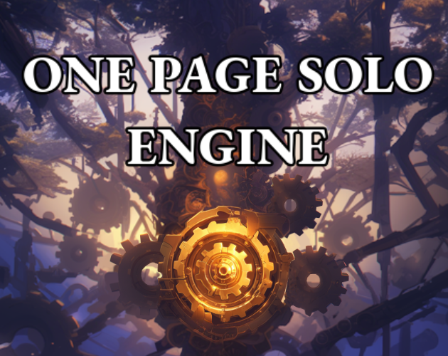 One Page Solo Engine 2