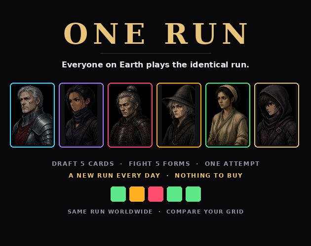 ONE RUN