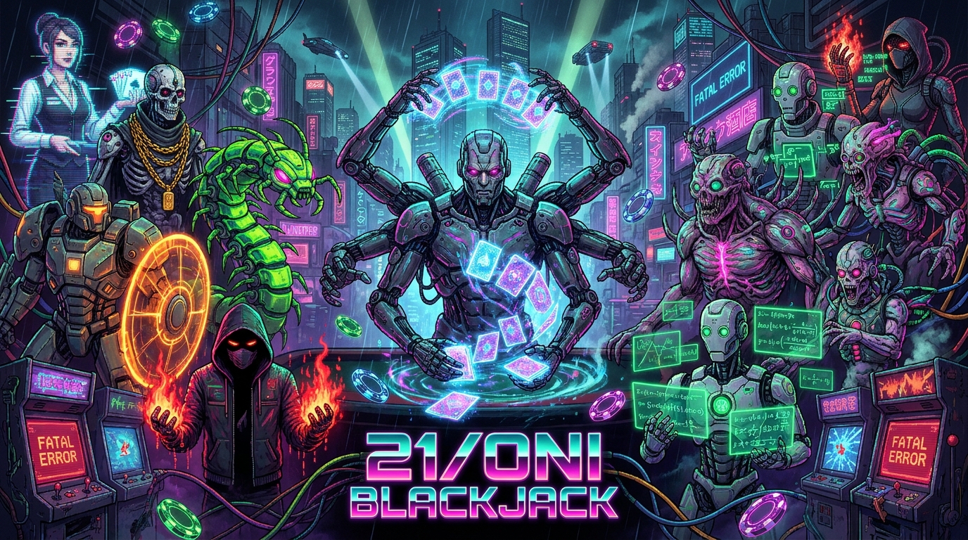 ONI 21：賽博龐克21點 Roguelike（網頁試玩）