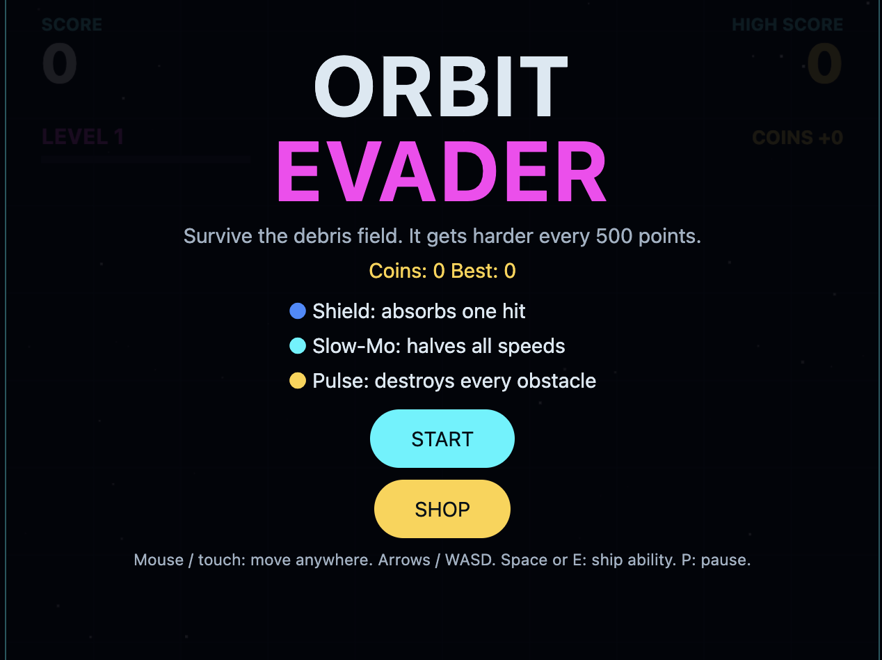 Orbit Evader