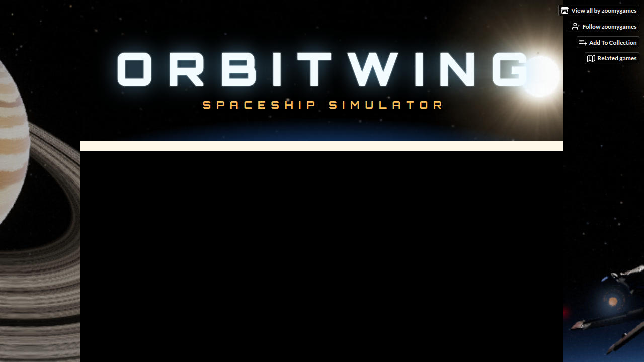 Orbitwing – Spaceship Simulator