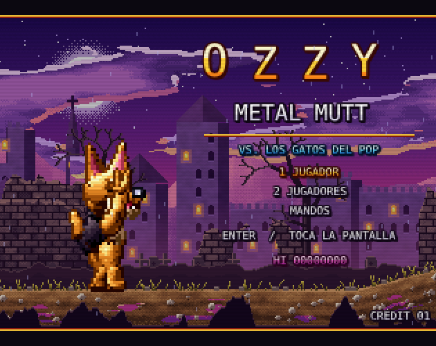 Ozzy Metal Mutt