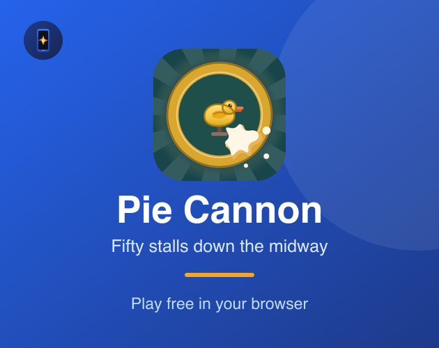 Pie Cannon: Carnival Shootout