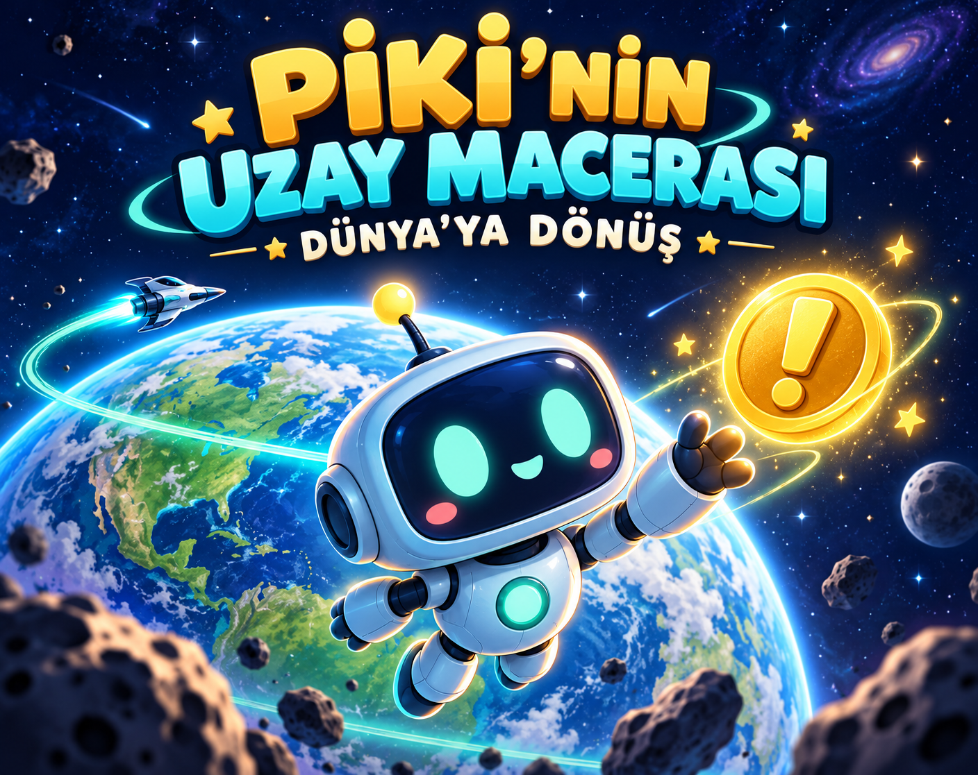 Piki'nin uzay macerası(Dünyaya dönüş)
