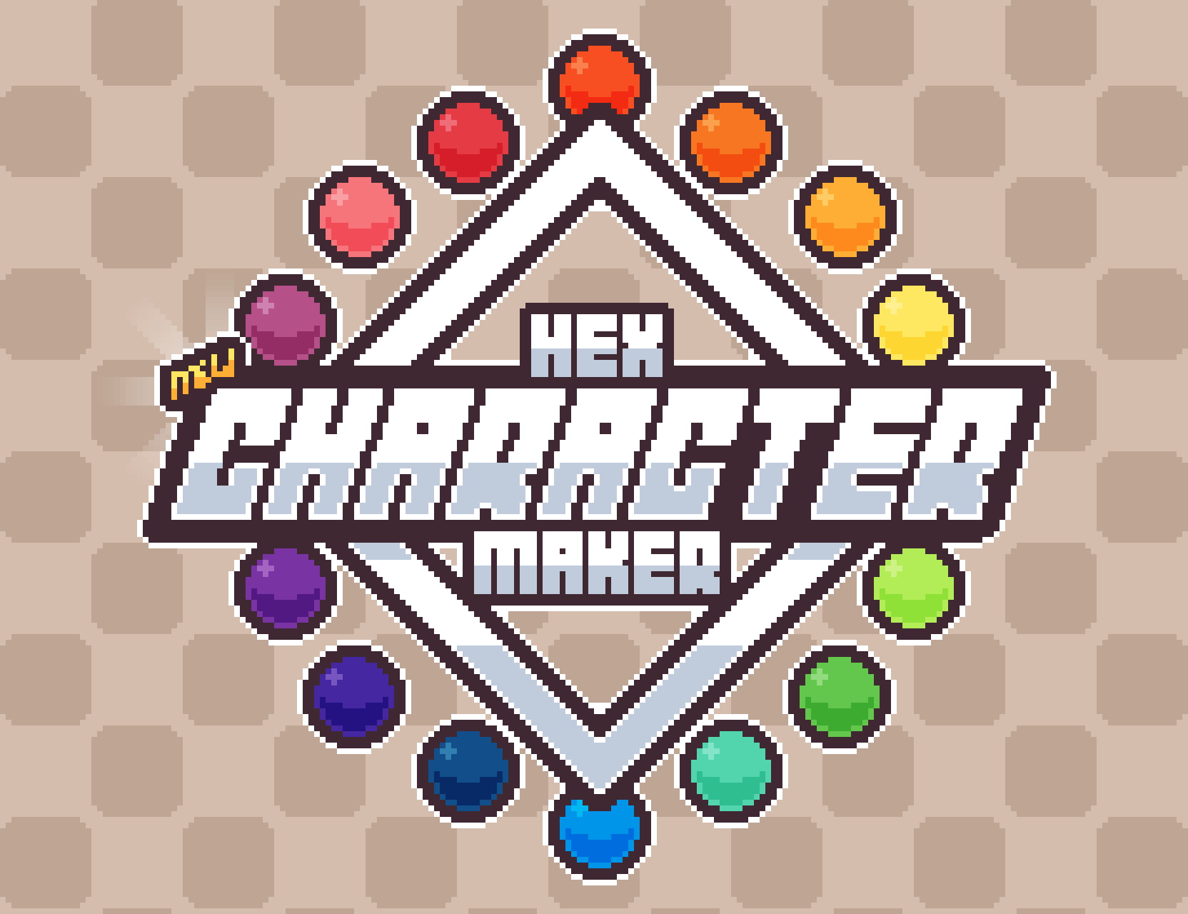 Pixel Character Maker (Minigame)