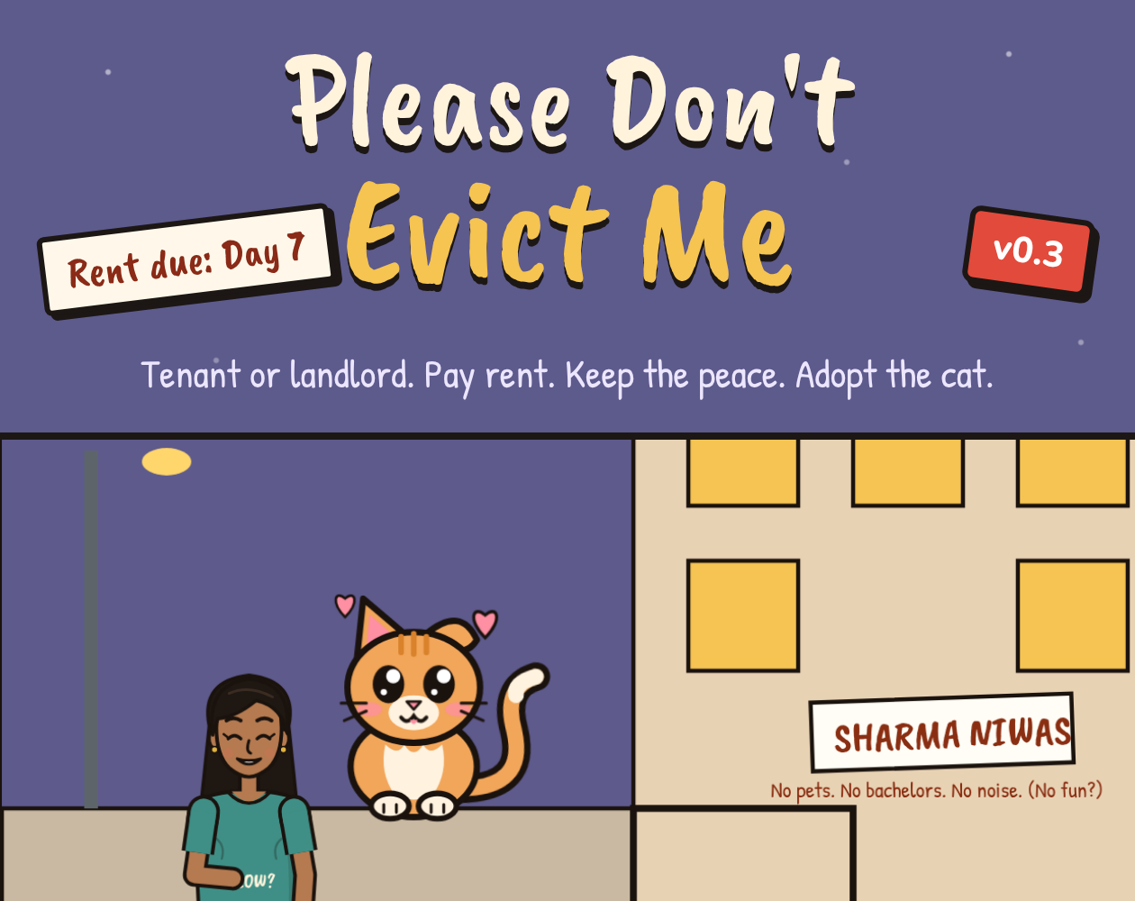 Please Don’t Evict Me