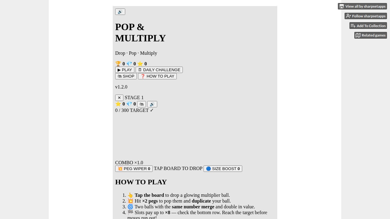 Pop & Multiply