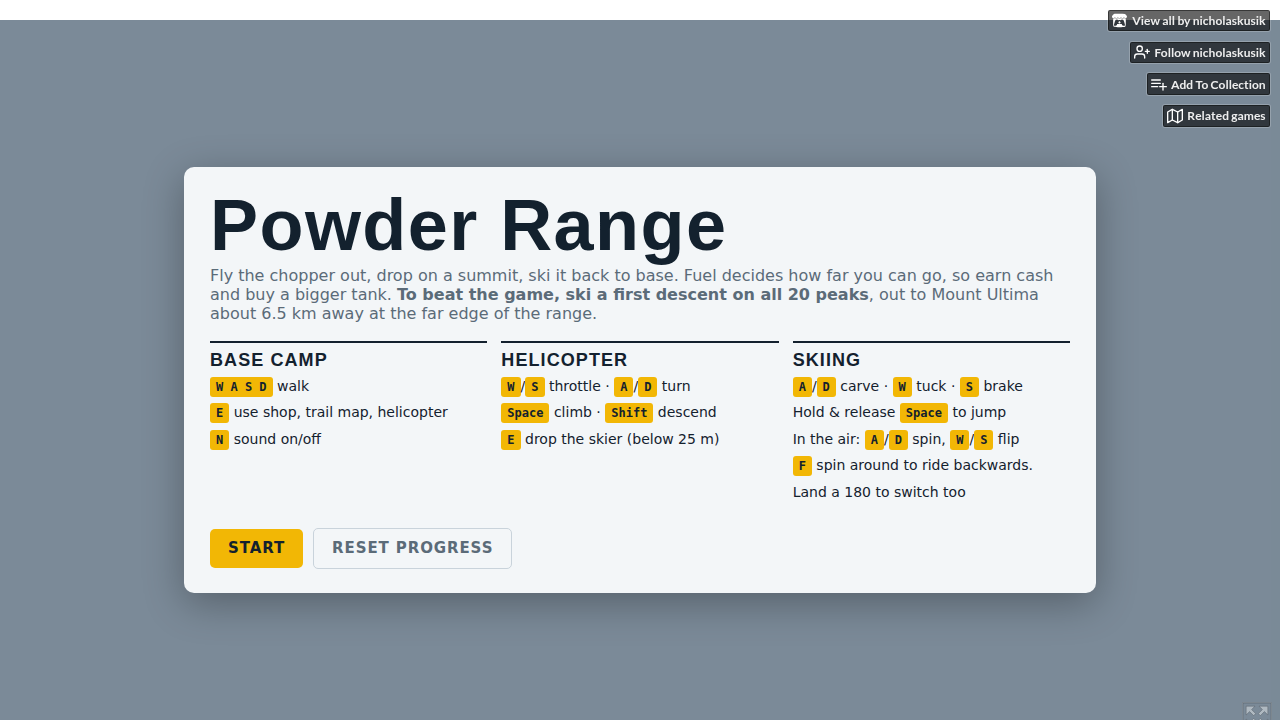 Powder Range