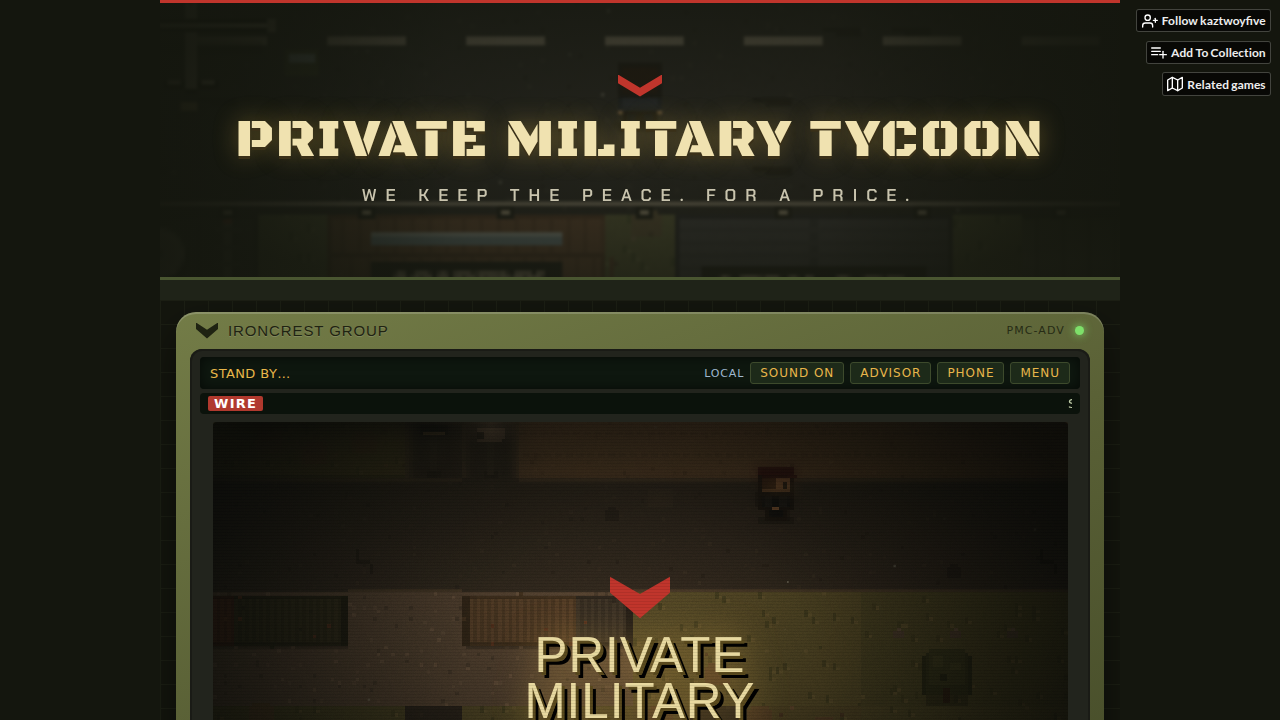Private Military Tycoon