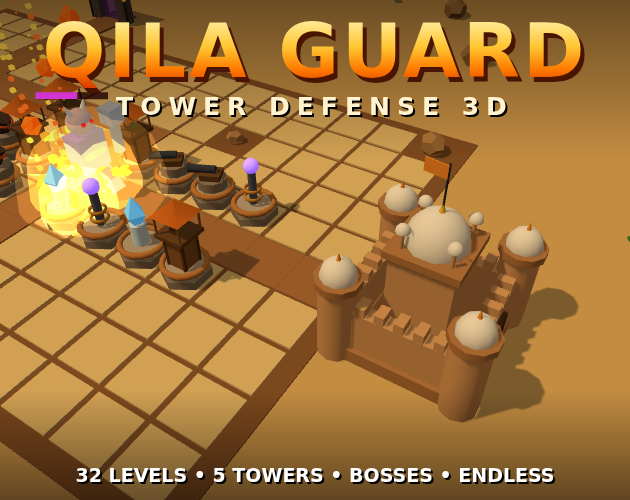 Qila Guard: Tower Defense 3D