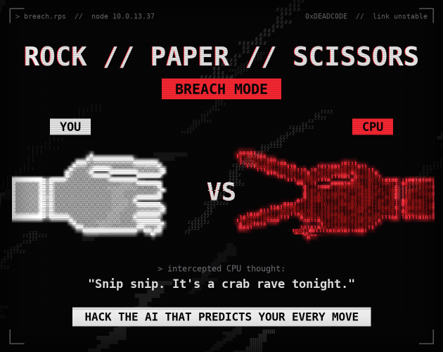 Rock Paper Scissors: Cyber Mode