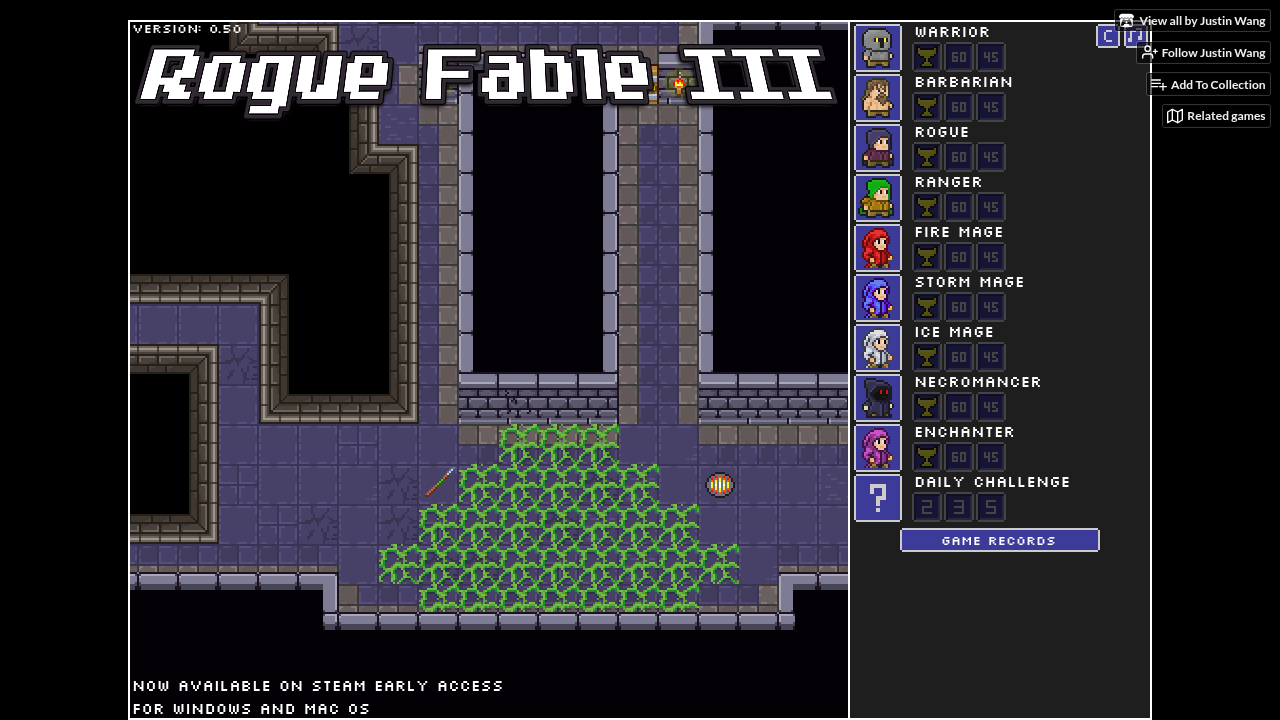Rogue Fable III（Alpha 測試版）