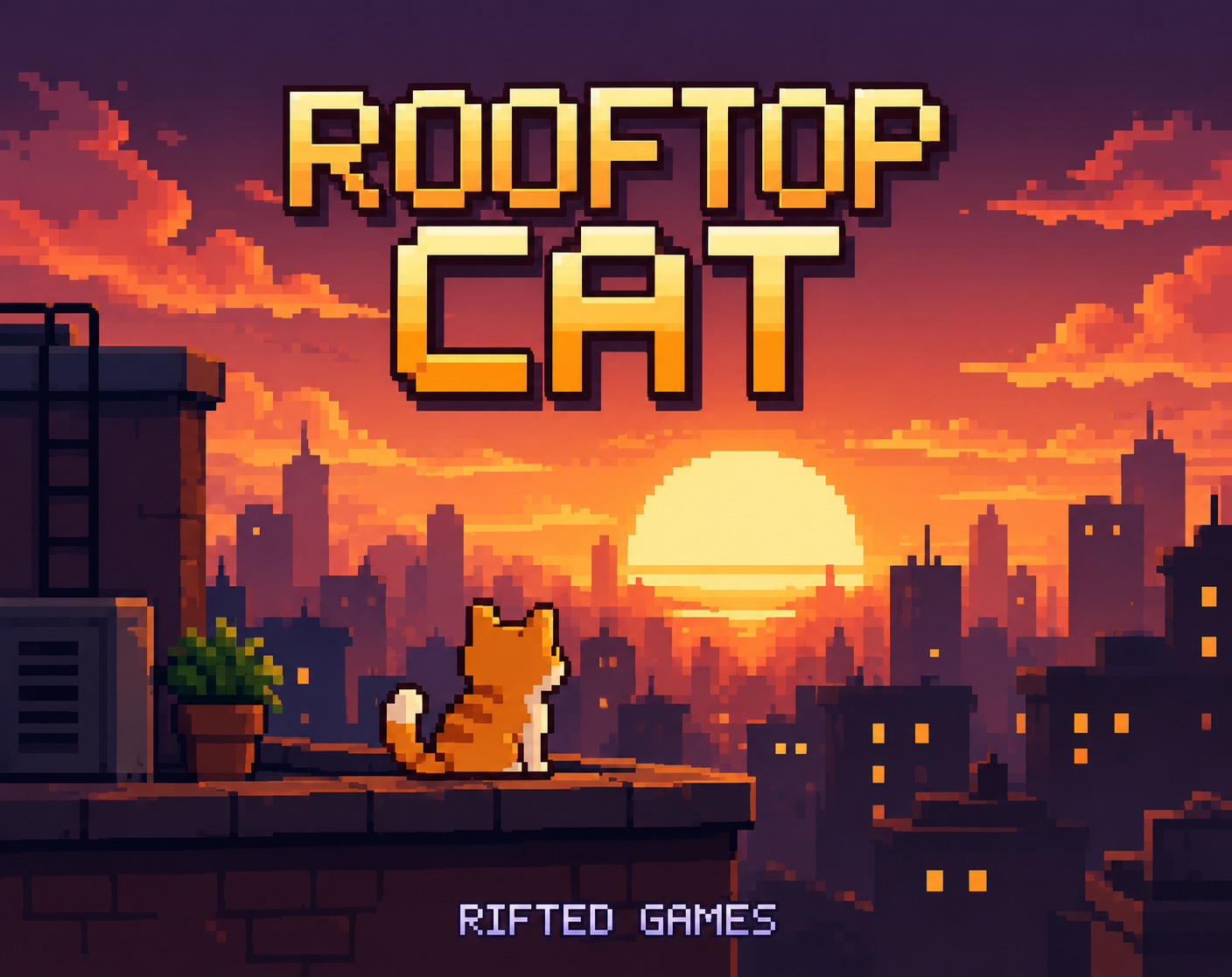 Rooftop Cat