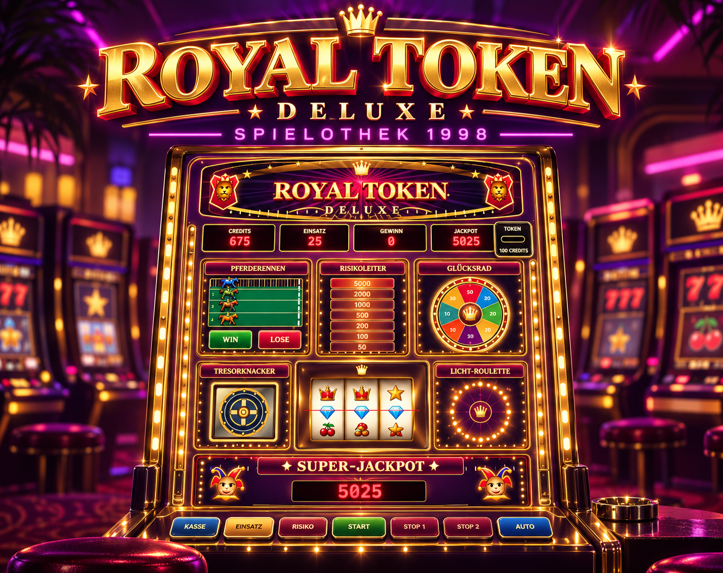 Royal Token Deluxe – Spielothek 1998
