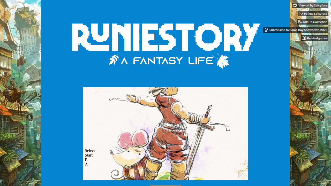 RunieStory - Gameboy color / Analogue Pocket