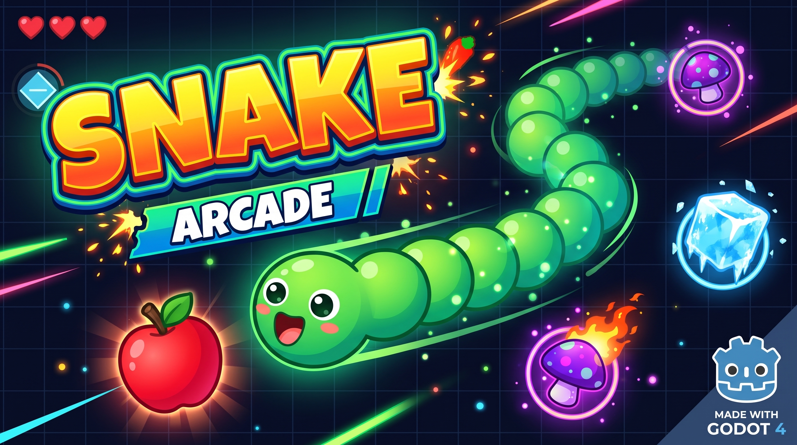Smooth Arcade Snake