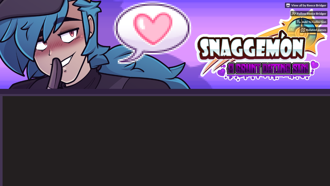SNAGGEMON - A Grunt Dating Sim
