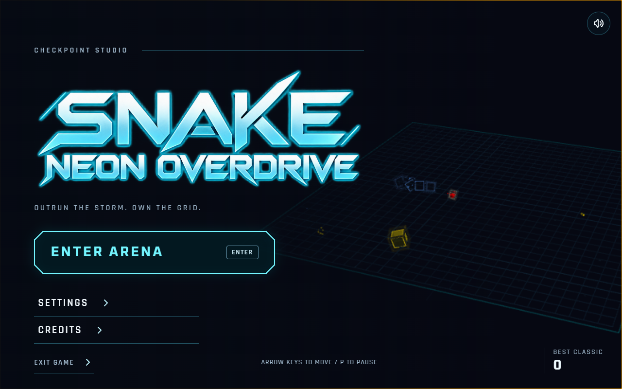 Snake: Neon Overdrive - Classic Demo