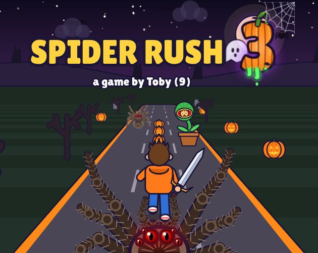Spider Rush 3: Halloween