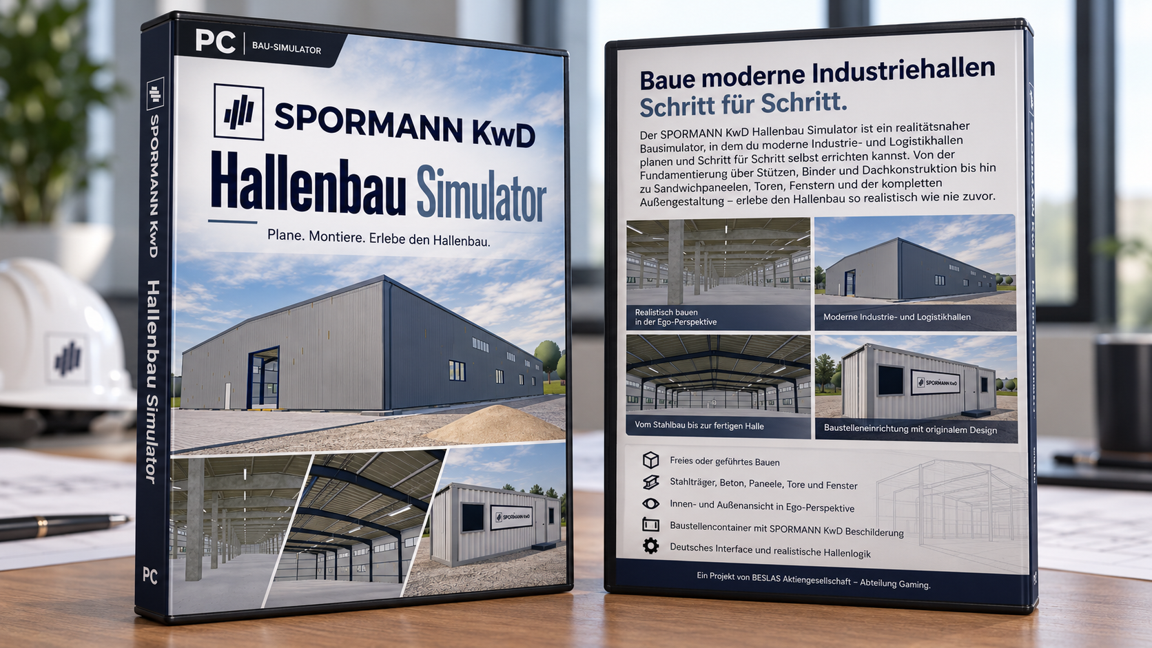 SPORMANN KwD Hallenbau Simulator