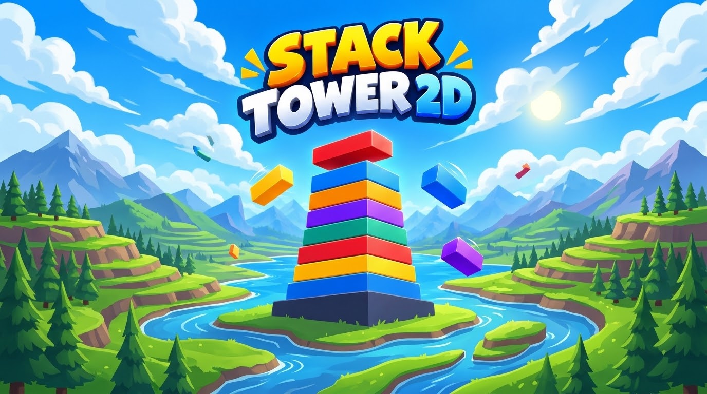 Stack Tower 2D