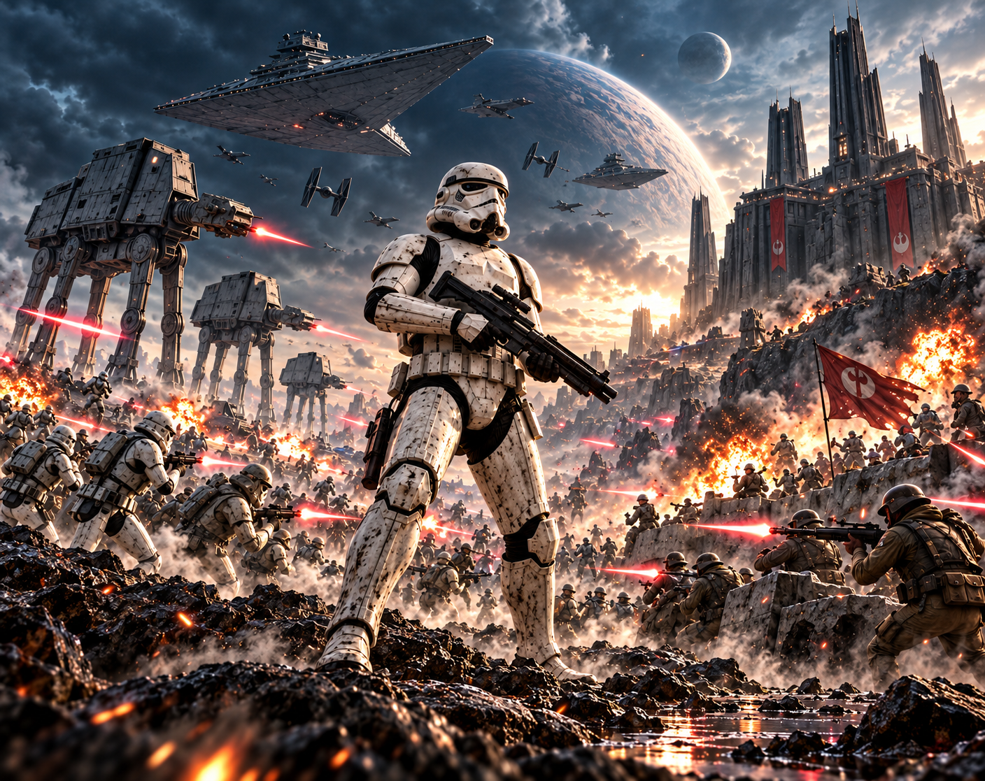 Star Wars: Stoormtrooper vs Rebellion