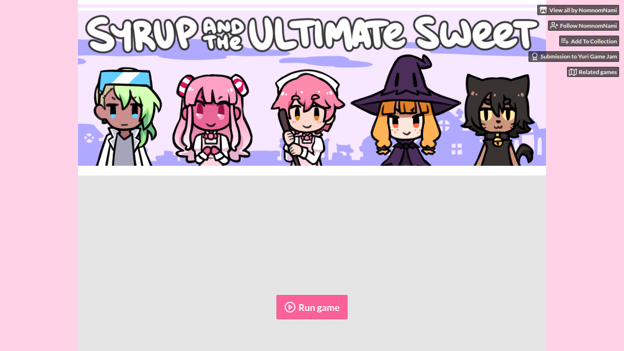 Syrup and the Ultimate Sweet