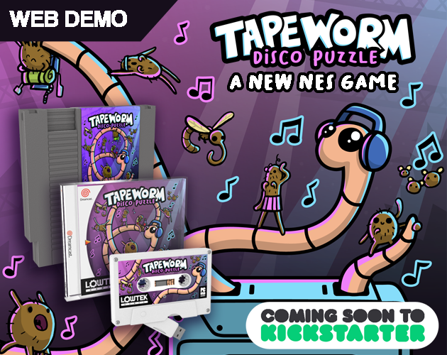 Tapeworm Disco Puzzle Demo
