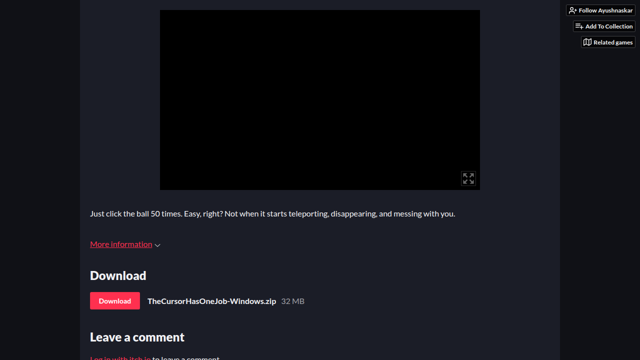 The Cursor Has One Job
