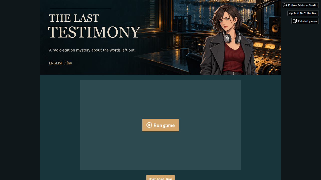 The Last Testimony