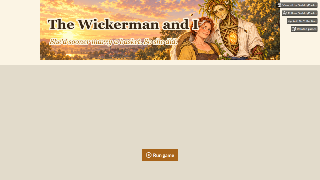 The Wickerman and I