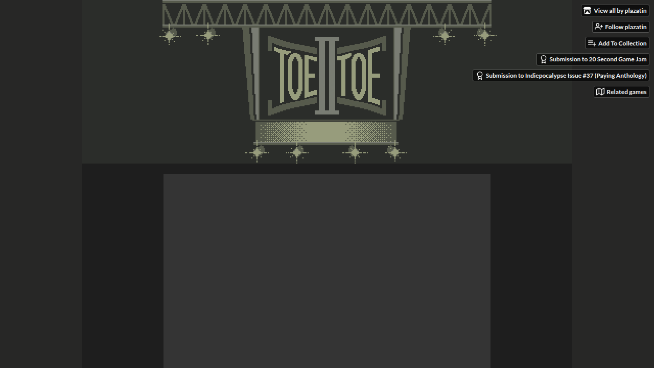 Toe II Toe