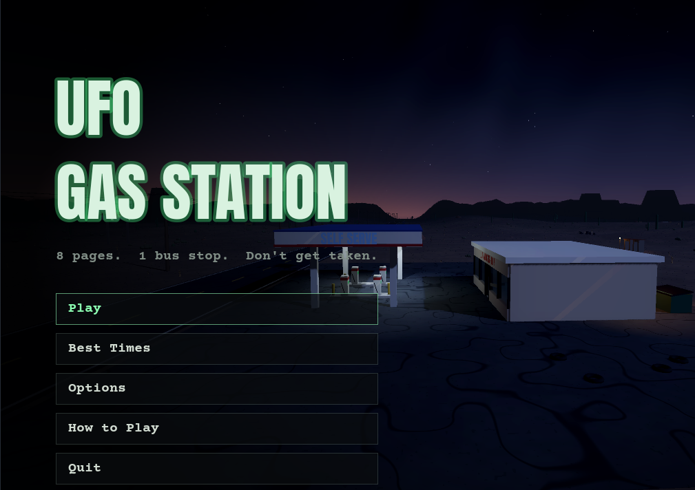 UFO Gas Station