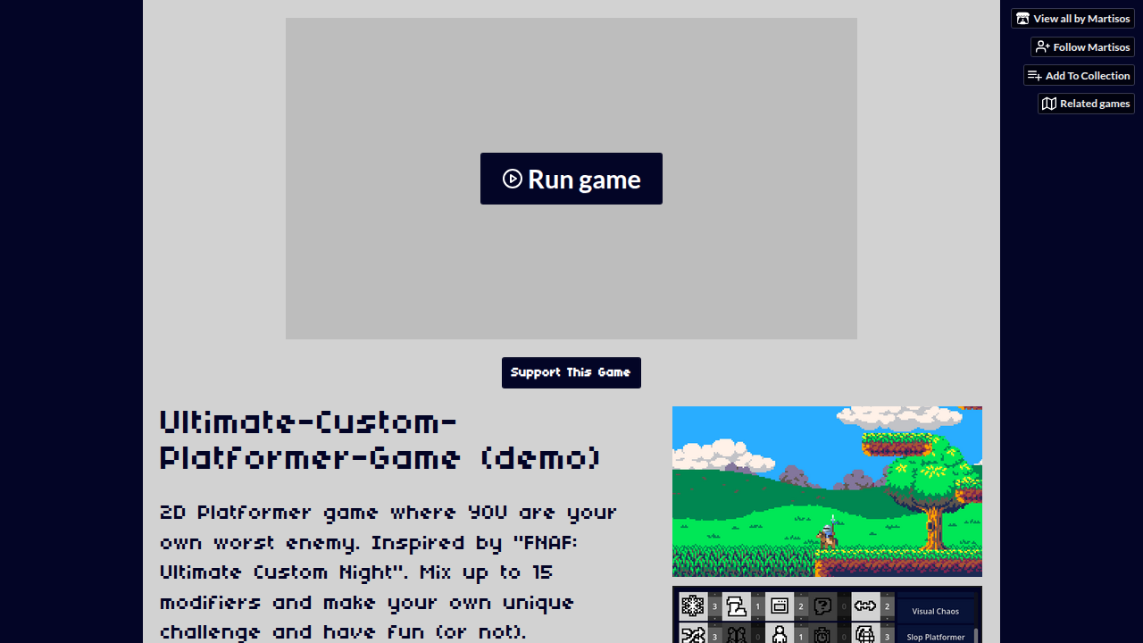 Ultimate Custom Platformer
