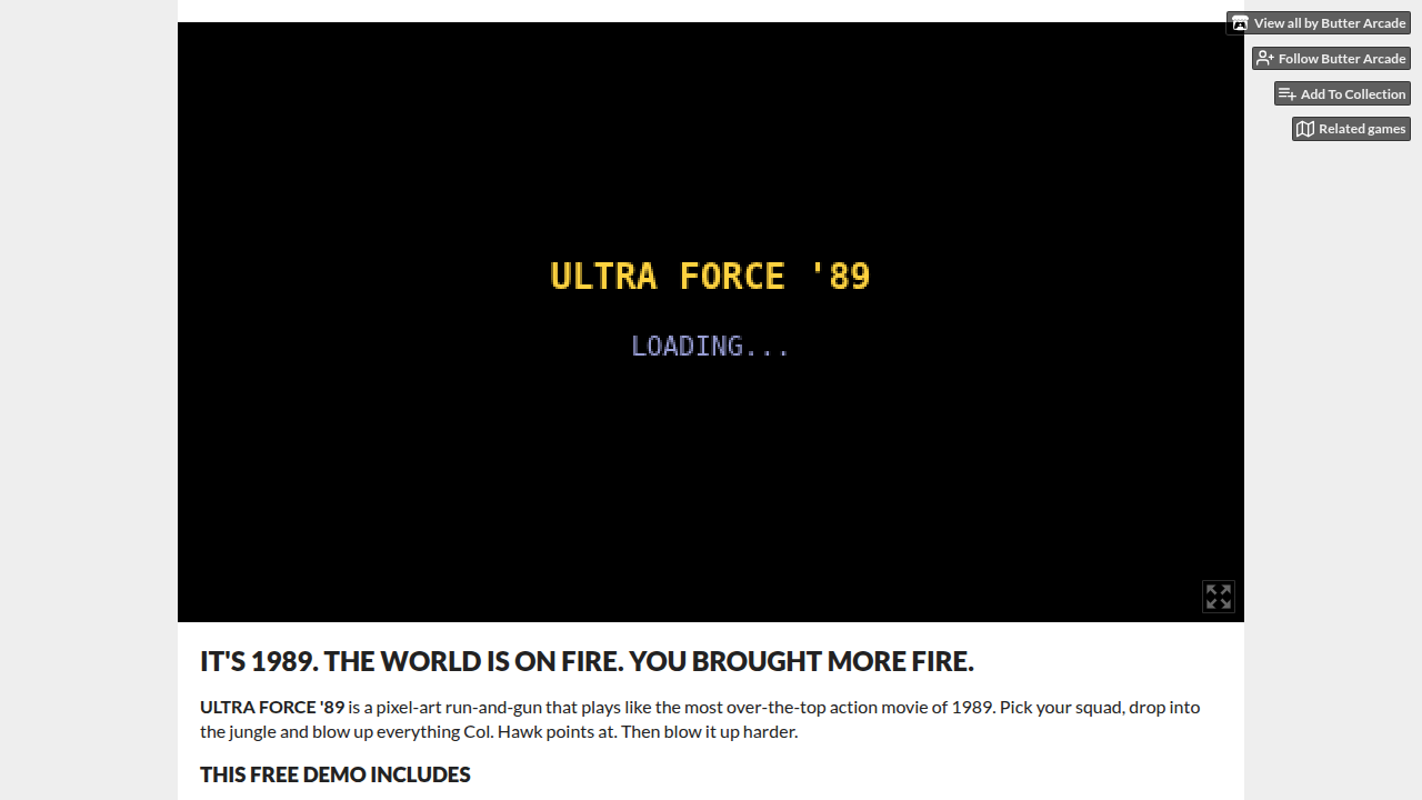 Ultra Force '89 (Free Demo)