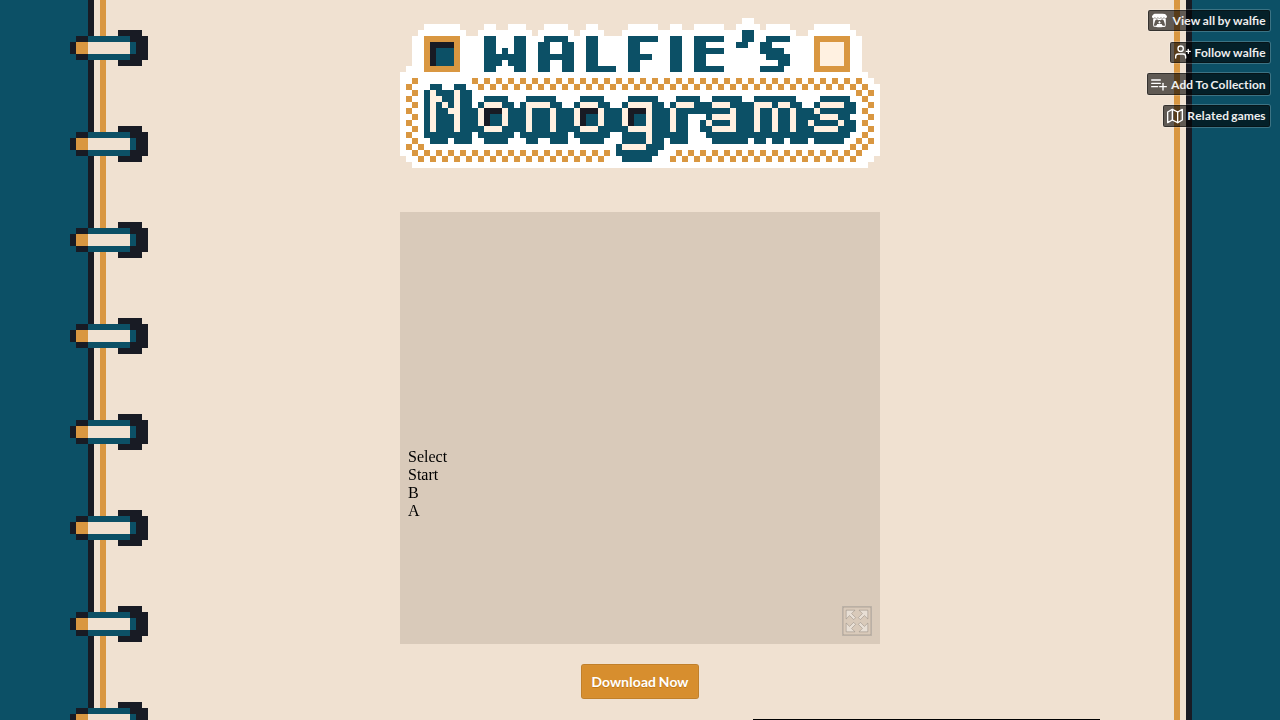 Walfie's Nonograms