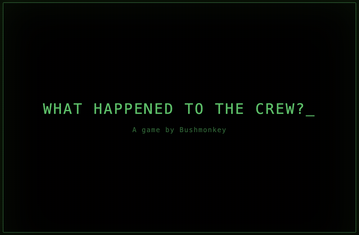 What happened to the crew?