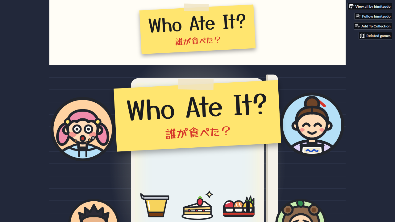 Who Ate It?