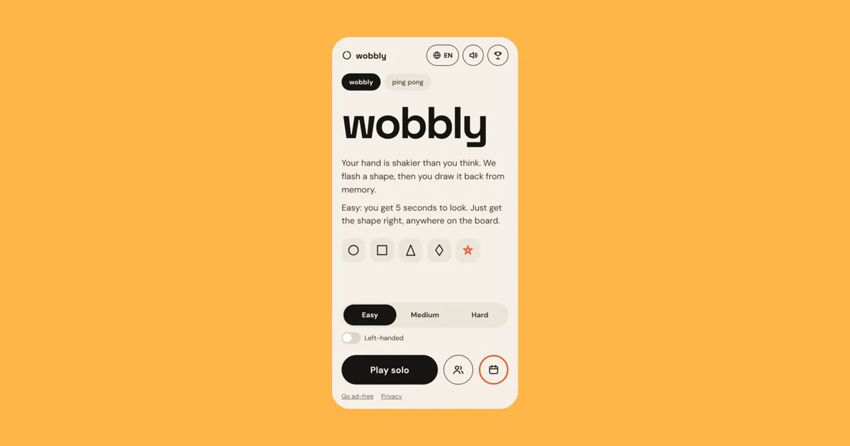手穩度 wobbly — 記憶畫圖小遊戲