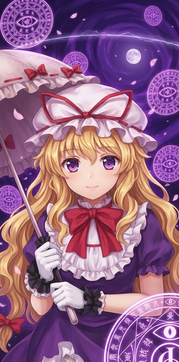 『紫(ゆかり) ＋ 幽々子』ブロック崩しゲーム 東方ニ次創作【29作品目】